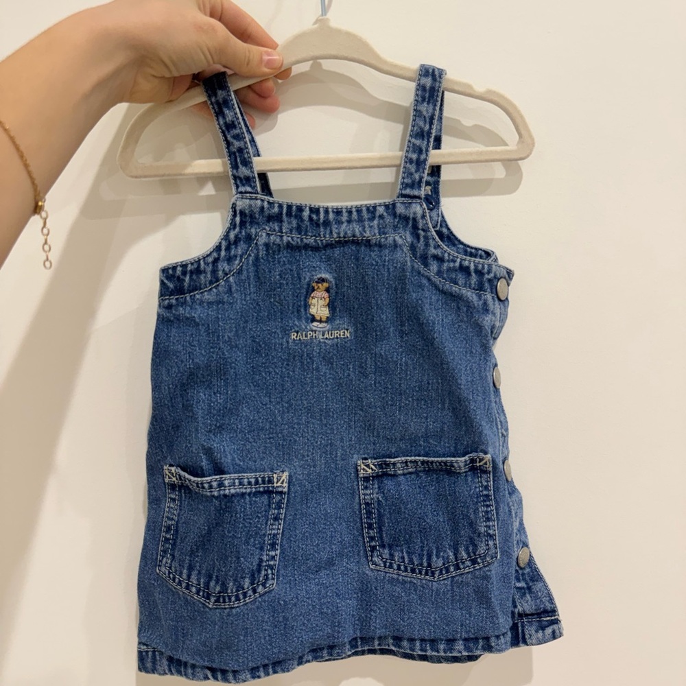Vintage Ralph Lauren Overall Dress